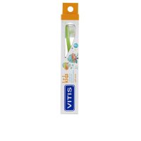 Product  container  of  Vitis  Kids  Toothbrush  by  Vitis,  a  manual  toothbrush  indicated  for  effective  dental  brushing  in  children.