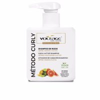 Bottle  of  Voltage  Cosmetics  Curly  Method  Active  Shampoo  by  Voltage  Cosmetics,  a  shampoo  indicated  for  curly  hair  cleansing.