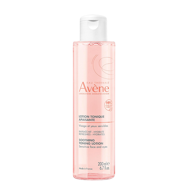 AveneGentleLotionforSensitiveSkin200ml Bottle of Avène Softening Toning Lotion by Avène, a toning lotion indicated for completing makeup removal and soothing skin.