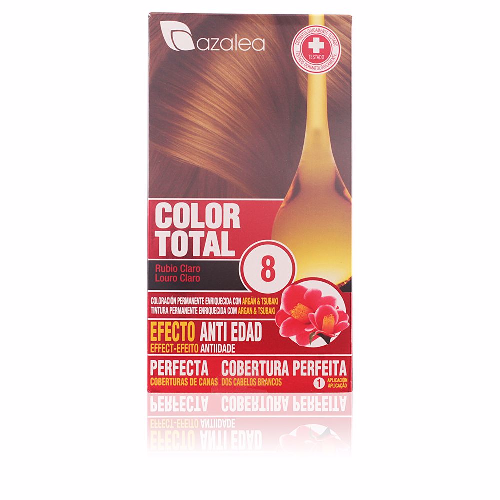 AzaleaTotalHairColor8LightBlonde Azalea Total Hair Color 8 Light Blonde