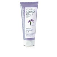 Jar  of  Clearé  Institute  Violet  Toner  Mask  by  Clearé  Institute,  a  hair  mask  indicated  for  neutralizing  yellow  tones.