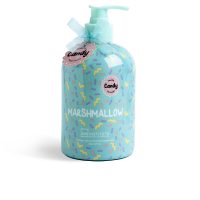 Bottle  of  Idc  Institute  Candy  Marshmallow  Hand  Soap  by  Idc  Institute,  a  liquid  soap  indicated  for  cleansing  and  nourishing  hands.