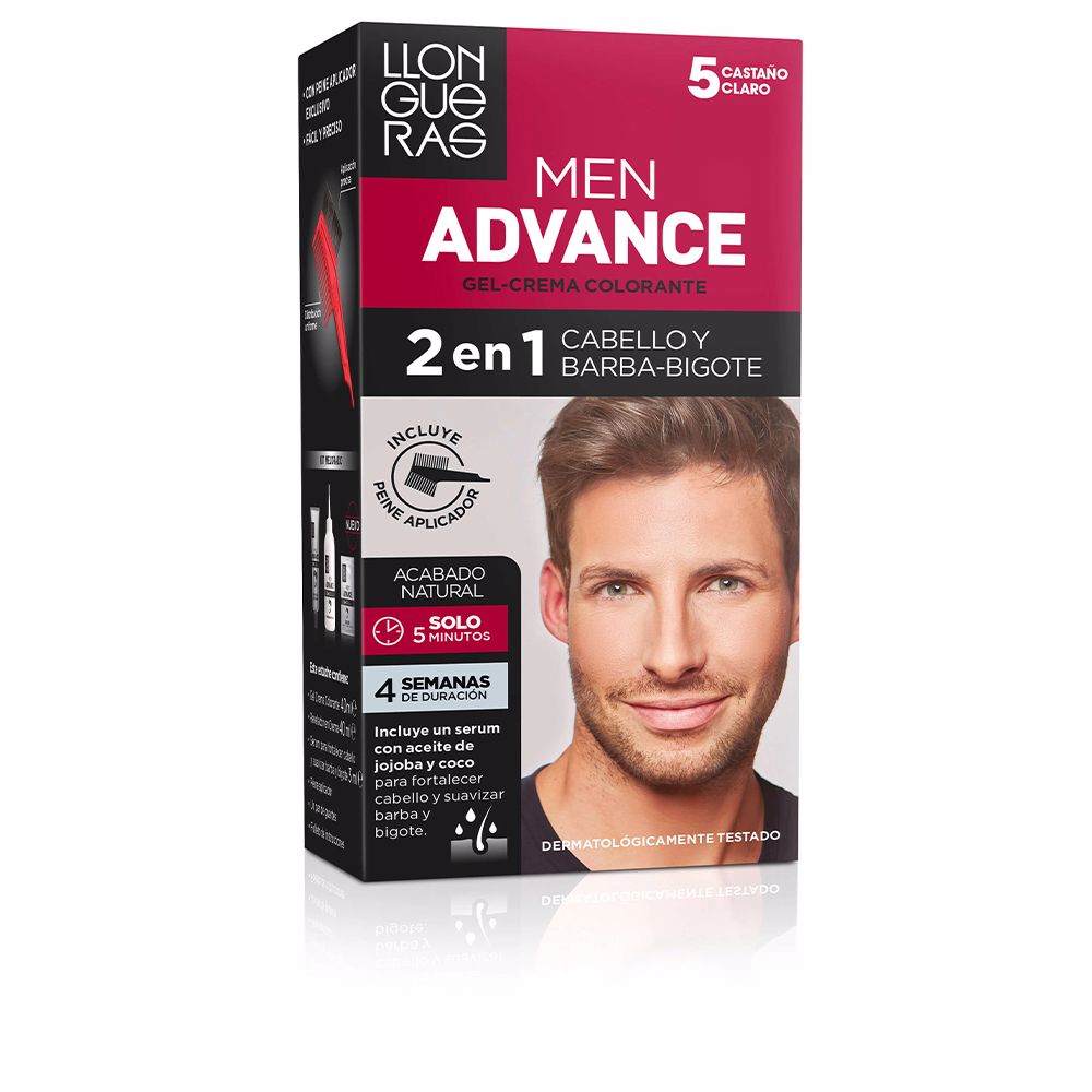 LlonguerasMenAdvanceColor5LightBrown Llongueras Men Advance Cor 5 Castanho Claro - Image 1