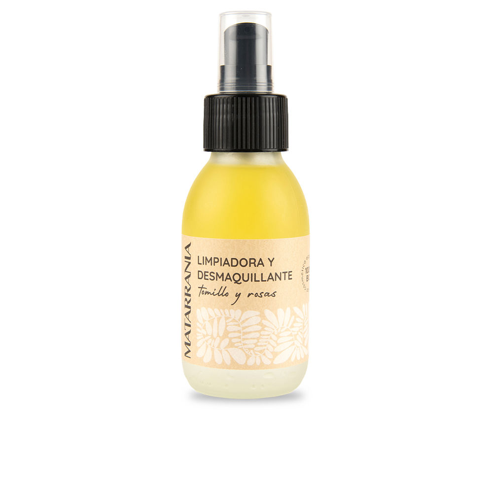 Matarrania100%BioCleansingAndMakeupRemoverLotion100ml Bottle of Matarrania 100% Bio Cleansing And Makeup Remover Lotion by Matarrania, a biphasic lotion for removing makeup.