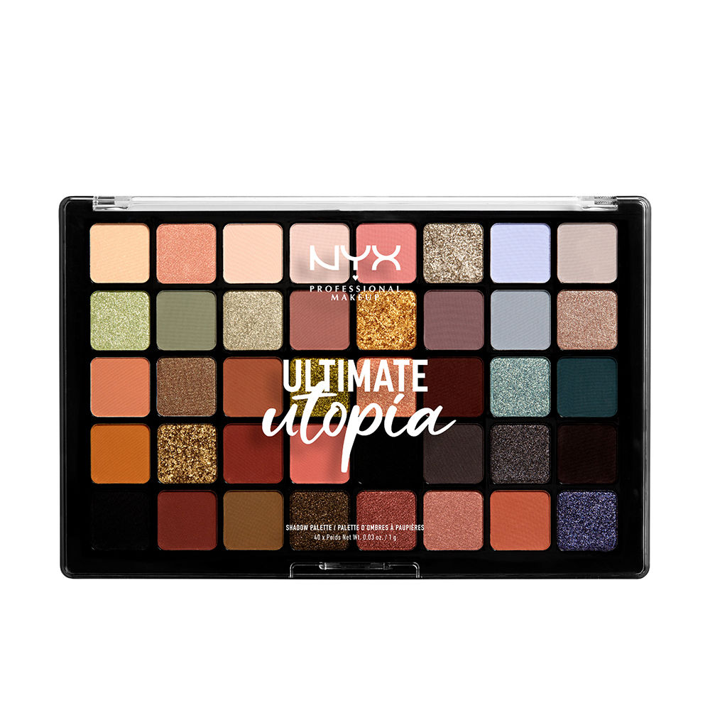 NYXUltimateEditShadowPaletteColorUltimateUtopia40x1g NYX Ultimate Edit Shadow Palette Color Ultimate Utopia 40x1g
