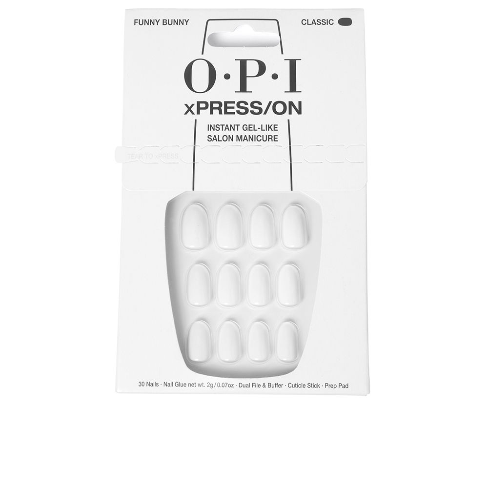 OpixPress/OnFalseGel-LikeNailsColorFunnyBunnyx30 Opi xPress/On False Gel-Like Nails Color Funny Bunny x30