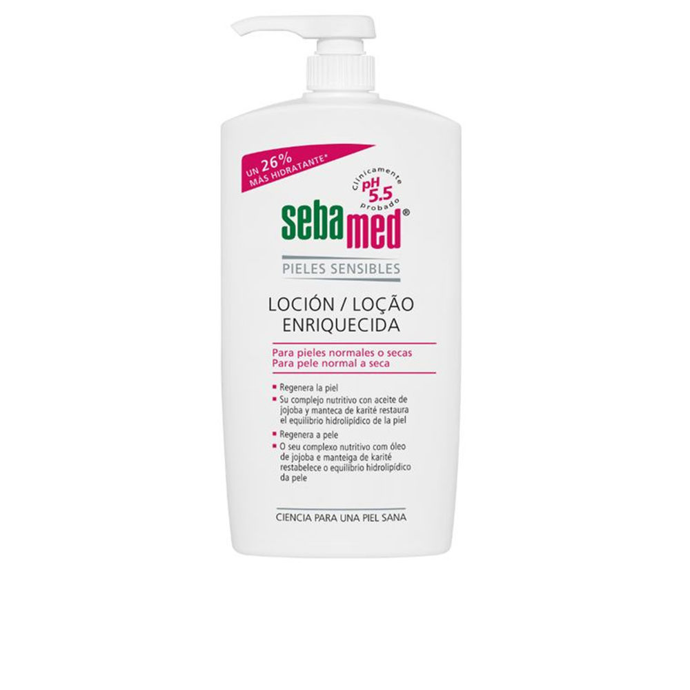 SebamedDryAndSensitiveSkinEnrichedLotion750ml Sebamed Loção Enriquecida Pele Seca e Sensível 750ml - Image 1