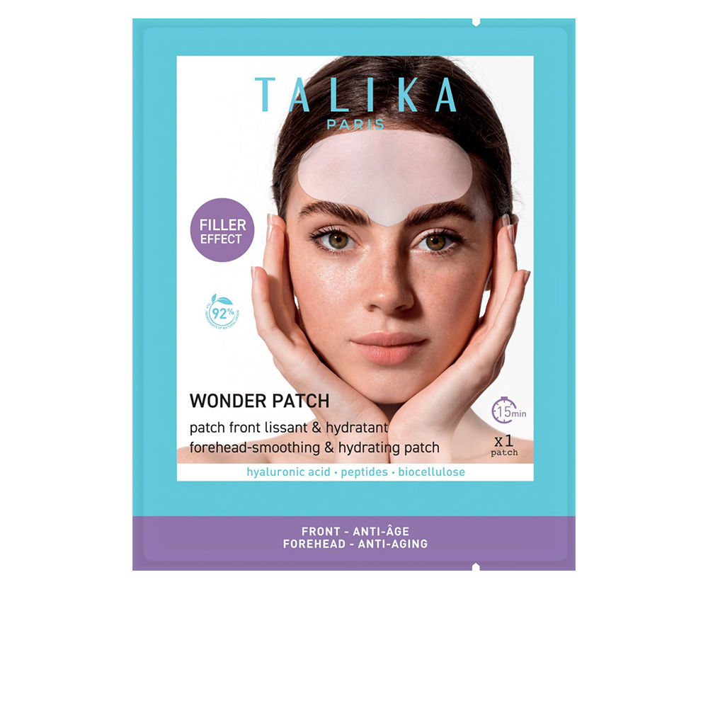 TalikaWonderPatchForeheadSmoothingHydratingPatch Sachet of Talika Wonder Patch Forehead Smoothing Hydrating Patch by Talika, a patch indicated for smoothing forehead wrinkles.
