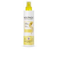 Bottle  of  Voltage  Cosmetics  Prebiotic  Hair  Technology  Clarifying  Lotion  by  Voltage  Cosmetics,  indicated  for  blonde  hair.