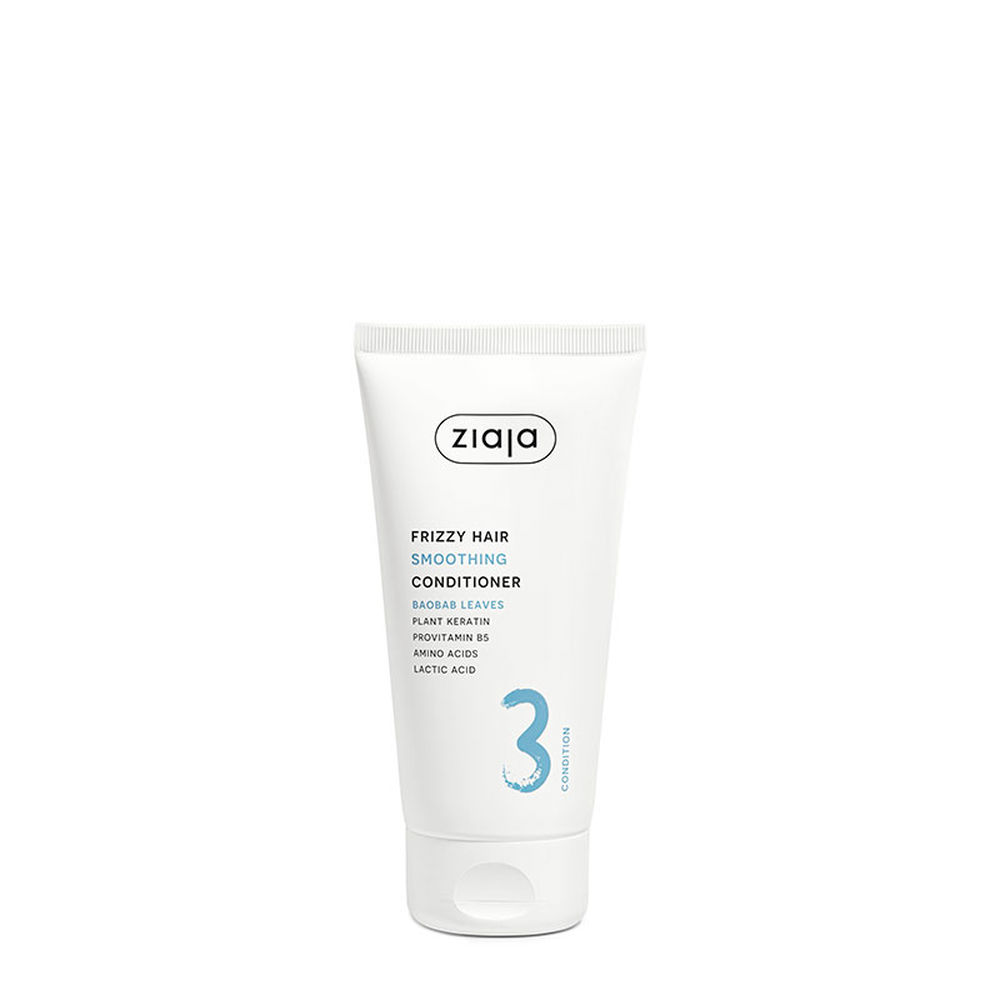 ZiajaPlantEssentialsBaobabLeavesSmoothingConditioner160ml Bottle of Ziaja Plant Essentials Baobab Leaves Smoothing Conditioner by Ziaja, a conditioner indicated for wavy hair.