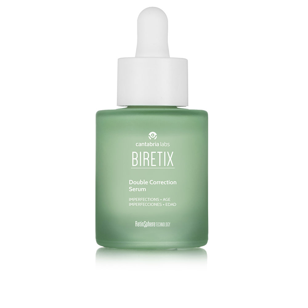 BiretixDoubleCorrectionSerum30ml Bottle of Biretix Double Correction Serum by Biretix, a light serum indicated for reducing hyperpigmentation and controlling oiliness.