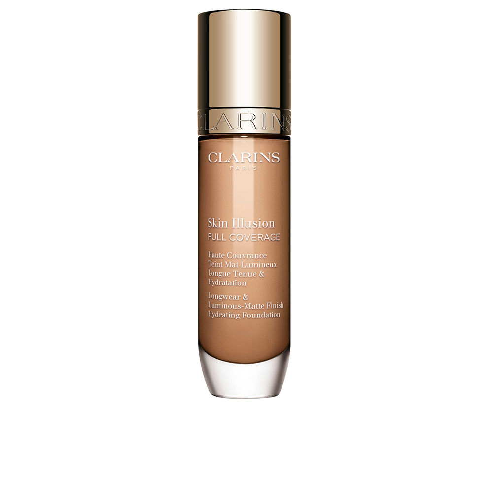 ClarinsSkinIllusionFullCoverageFoundationColor110N30ml Clarins Skin Illusion Base de Maquillaje Cobertura Completa Color 110N 30ml - Image 1