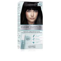 Box  of  Clearé  Institute  Colour  Clinuance  Delicate  Hair  Color  1.0  Black  by  Clearé  Institute,  a  permanent  hair  color  for  gray  hair.
