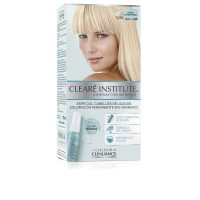 Box  of  Clearé  Institute  Colour  Clinuance  Delicate  Hair  Color  10.1  Champagne  Blonde  by  Clearé  Institute,  a  permanent  hair  color.