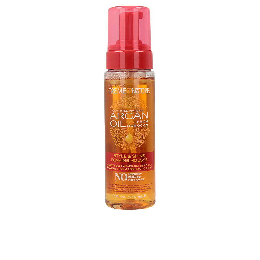 CremeOfNatureArganOilMousse207ml Creme Of Nature Argan Oil Mousse 207ml