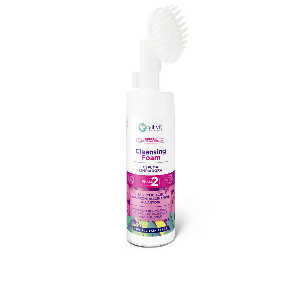 DietEstheticVitVitKoreanCleansingRitualCleansingFoam150ml Bottle of Diet Esthetic Vit Vit Korean Cleansing Ritual Cleansing Foam by Diet Esthetic, a foam indicated for deep cleansing.
