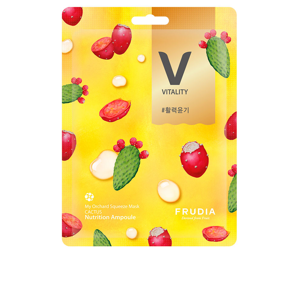 FrudiaMyOrchardSqueezeVitalityCactusMask20ml Frudia My Orchard Squeeze Vitality Cactus Mask 20ml