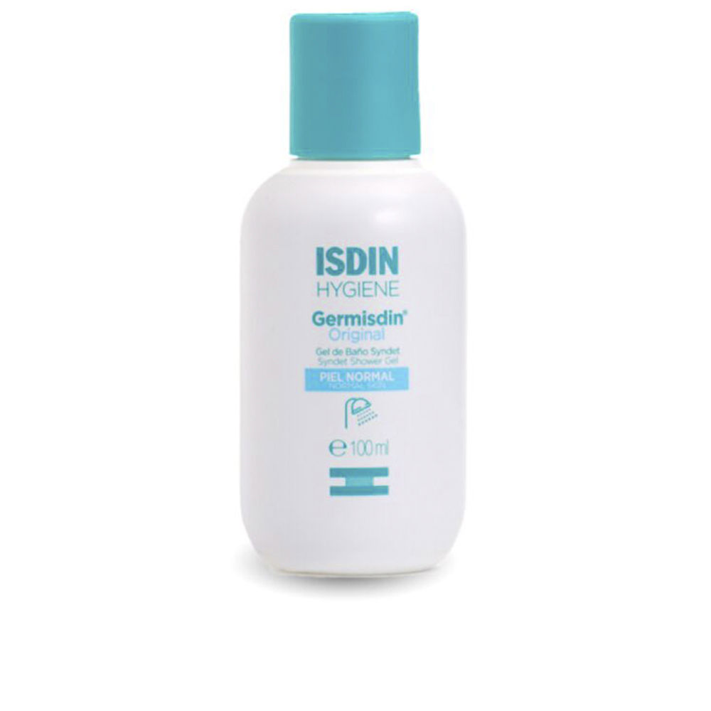 IsdinGermisdinOriginalShowerGel100ml Bottle of Isdin Germisdin Original Shower Gel by Isdin, a shower gel indicated for gentle cleansing and skin balance.