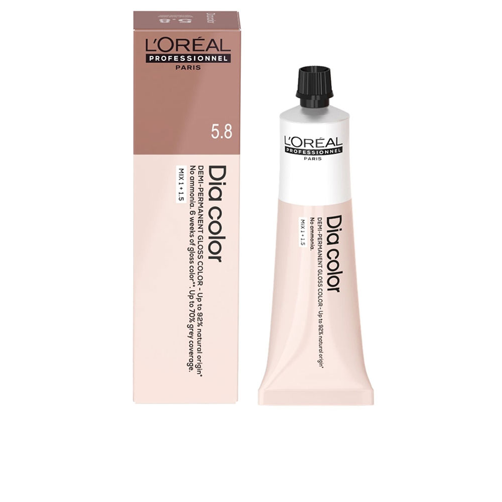 L'OréalProfessionnelDiaColorDemi-PermanentHairColor5.7160ml Bottle of LOréal Professionnel Dia Color 5.71 by LOréal Professionnel, a hair color indicated for sensitized hair.
