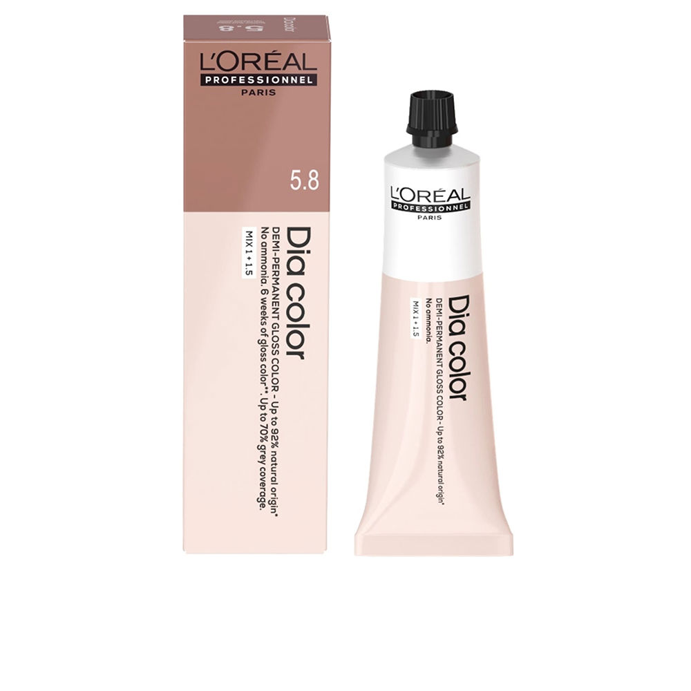 L'OréalProfessionnelDiaColorDemi-PermanentHairColor960ml Product container of Dia Color Demi-Permanent Hair Color 9 by LOréal Professionnel, a hair color for sensitized hair.
