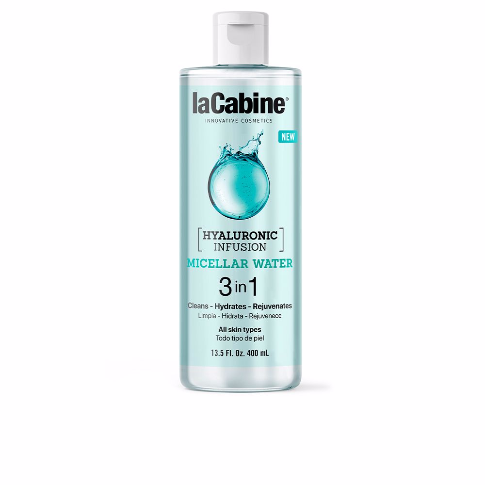 LaCabineHyaluronicInfusion3-in-1MicellarWater400ml La Cabine Hyaluronic Infusion 3-in-1 Micellar Water 400ml