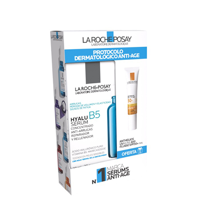 LaRochePosayHyaluB5Anti-AgingSet La Roche Posay Kit Anti-Idade Hyalu B5 - Image 1