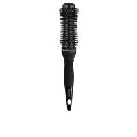 Product  container  of  Lussoni  Hourglass  Brush  33mm,  a  thermal  styling  brush  indicated  for  straightening  and  shaping.