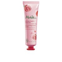 Tube  of  Melvita  Smoothing  Hand  Cream  by  Melvita,  a  nourishing  cream  indicated  for  protecting  hands  from  aging.