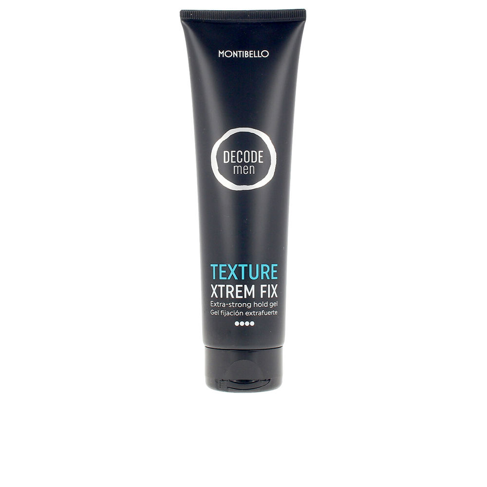 MontibelloDecodeMenTextureXtremFixExtraStrongHoldGel150ml Montibello Decode Men Texture Xtrem Fix Extra Strong Hold Gel 150ml