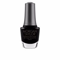 Morgan Taylor Professional Nail Lacquer Color Black Shadow 15ml