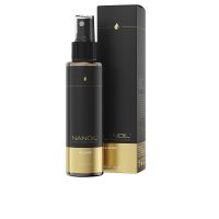 Bottle  of  Nanoil  Algae  Hair  Conditioner  by  Nanoil,  a  biphasic  conditioner  indicated  for  hydrating  fine  and  unruly  hair.