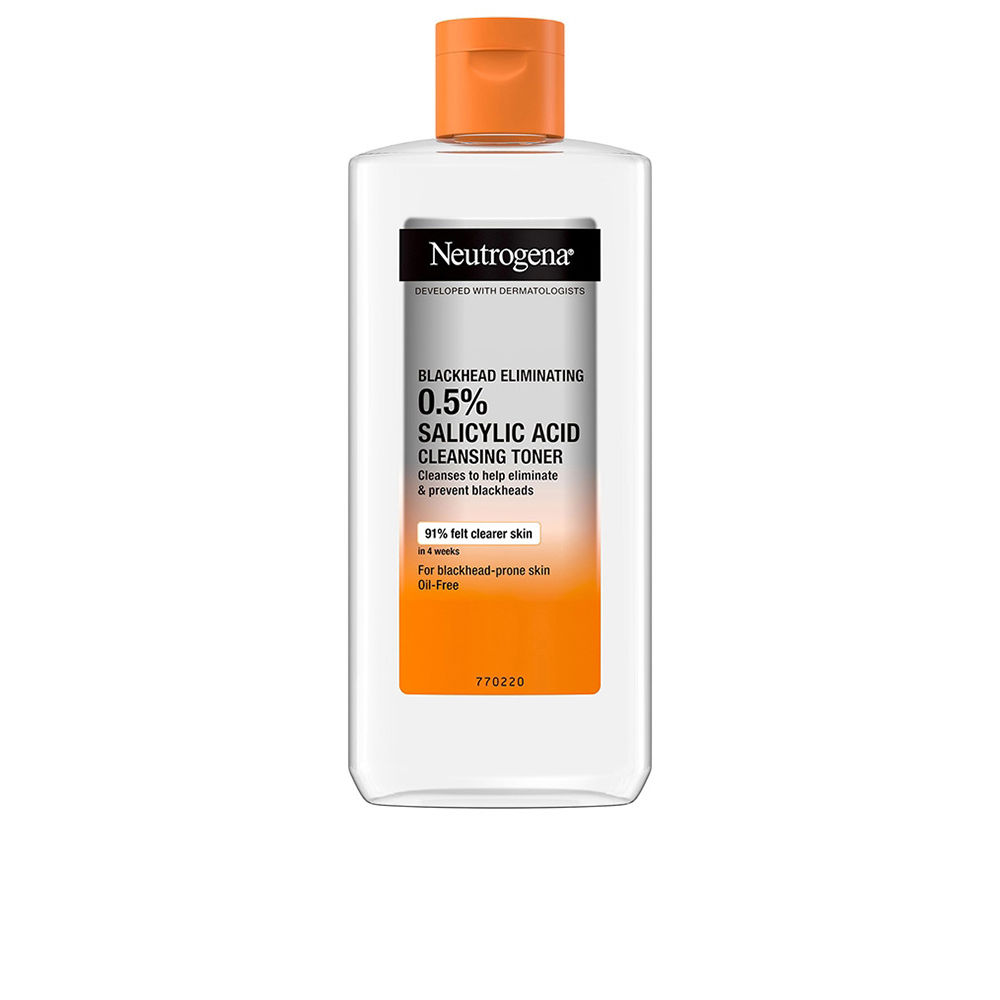 Neutrogena0.5%SalicylicAcidBlackheadCleansingToner200ml Neutrogena 0.5% Salicylic Acid Blackhead Cleansing Toner 200ml