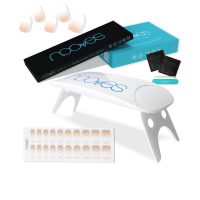 Nooves Gel Sheets Nude Gradient Premium Luxe False Nails Manicure Set