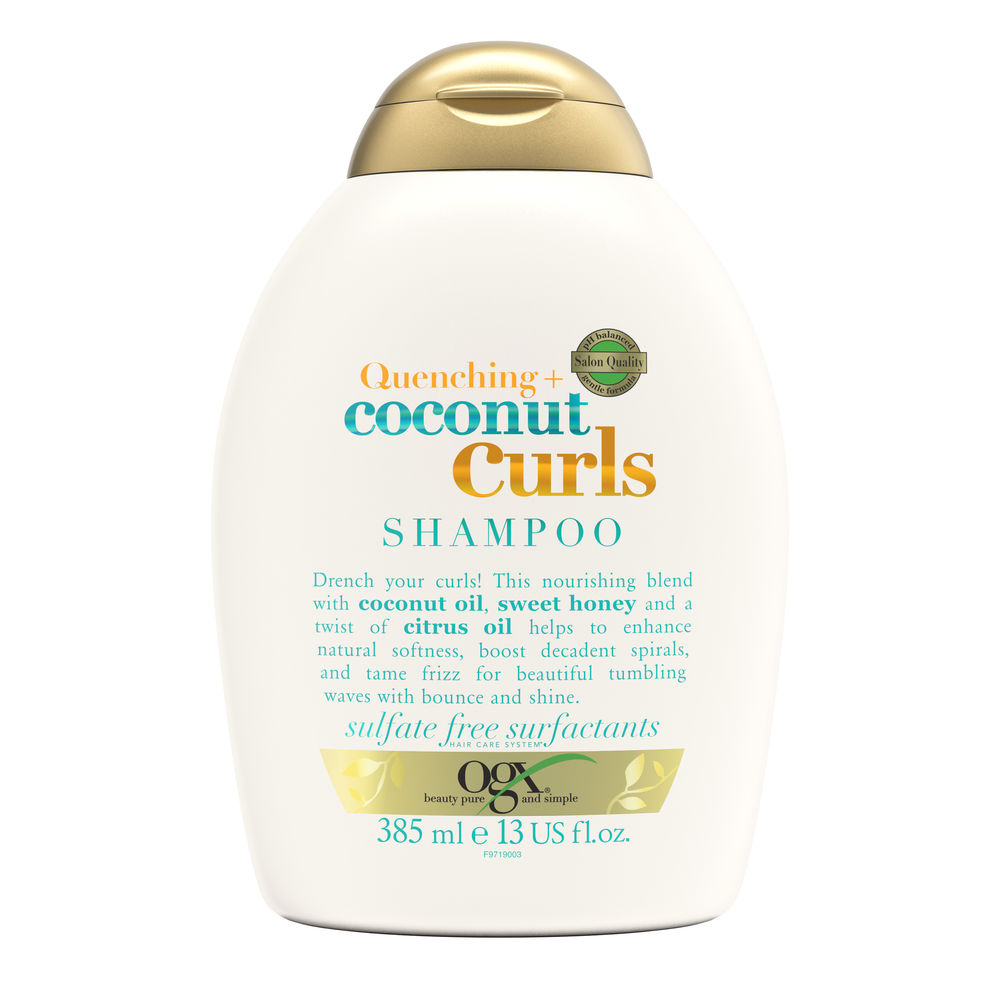 OgxCoconutCurlsHairShampoo385ml Ogx ココナッツカール ヘアシャンプー 385ml - 画像 (1)