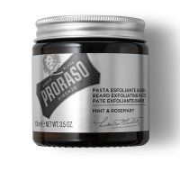 Tube  of  Proraso  Mint  &  Rosemary  Beard  Exfoliating  Paste  by  Proraso,  a  scrub  indicated  for  deep  cleansing  and  exfoliating  the  beard.