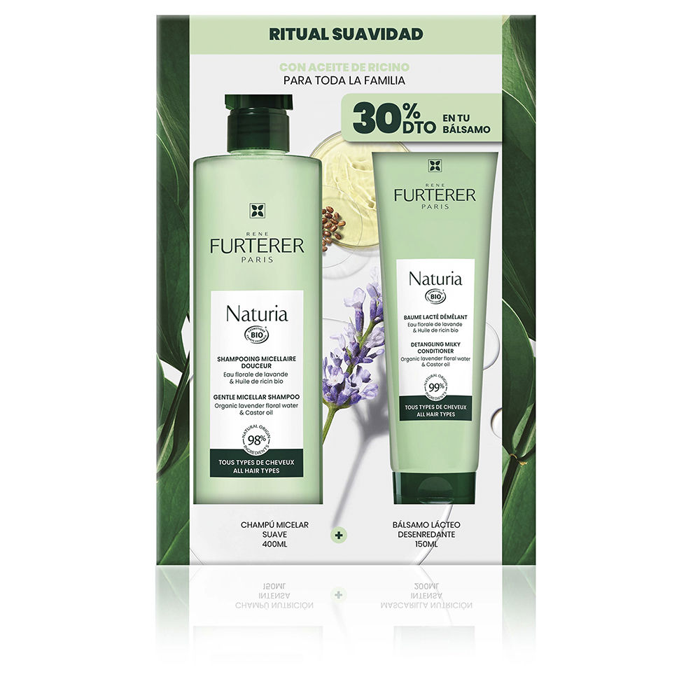 ReneFurtererNaturiaGentleRitualSet Product container of Rene Furterer Naturia Gentle Ritual Set by Rene Furterer, a hair care set for all hair types.