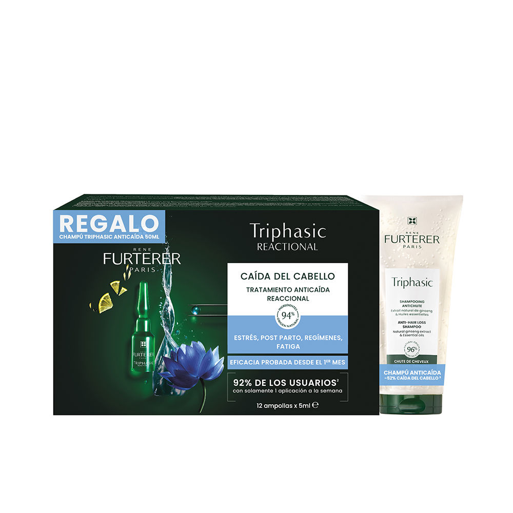 ReneFurtererTriphasicReactionalAnti-FallRitual Rene Furterer Triphasic Reactional アンチヘアロス リチュアル - 画像 (1)