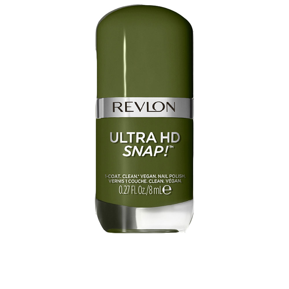 RevlonUltraHDSnap!NailPolishColor022CommanderInChief8ml Bottle of Revlon Ultra HD Snap Nail Polish Color 022 Commander In Chief by Revlon, a vegan nail polish for bold color.