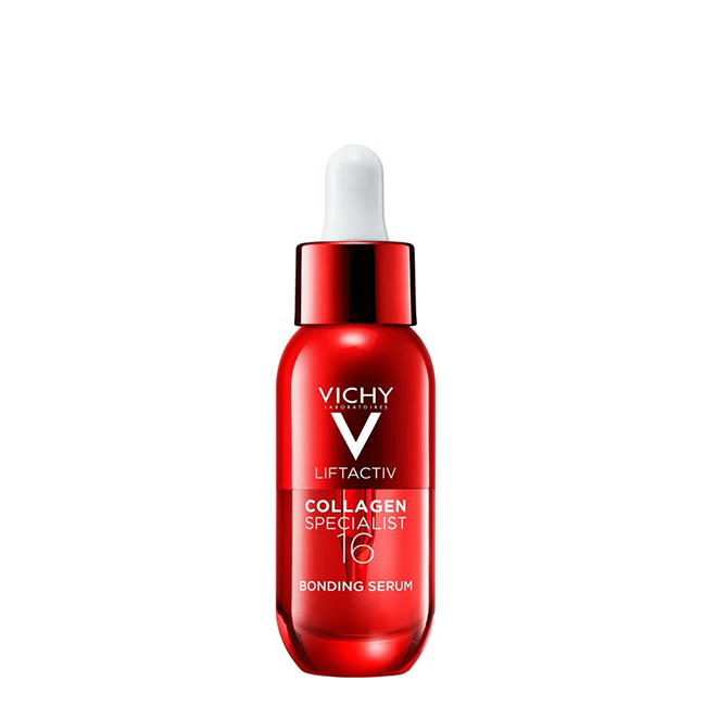 VichyLiftactivCollagenSpecialistBondingAnti-AgingSerum30ml Bottle of Vichy Liftactiv Collagen Specialist Bonding Serum by Vichy, a serum indicated for correcting signs of aging.