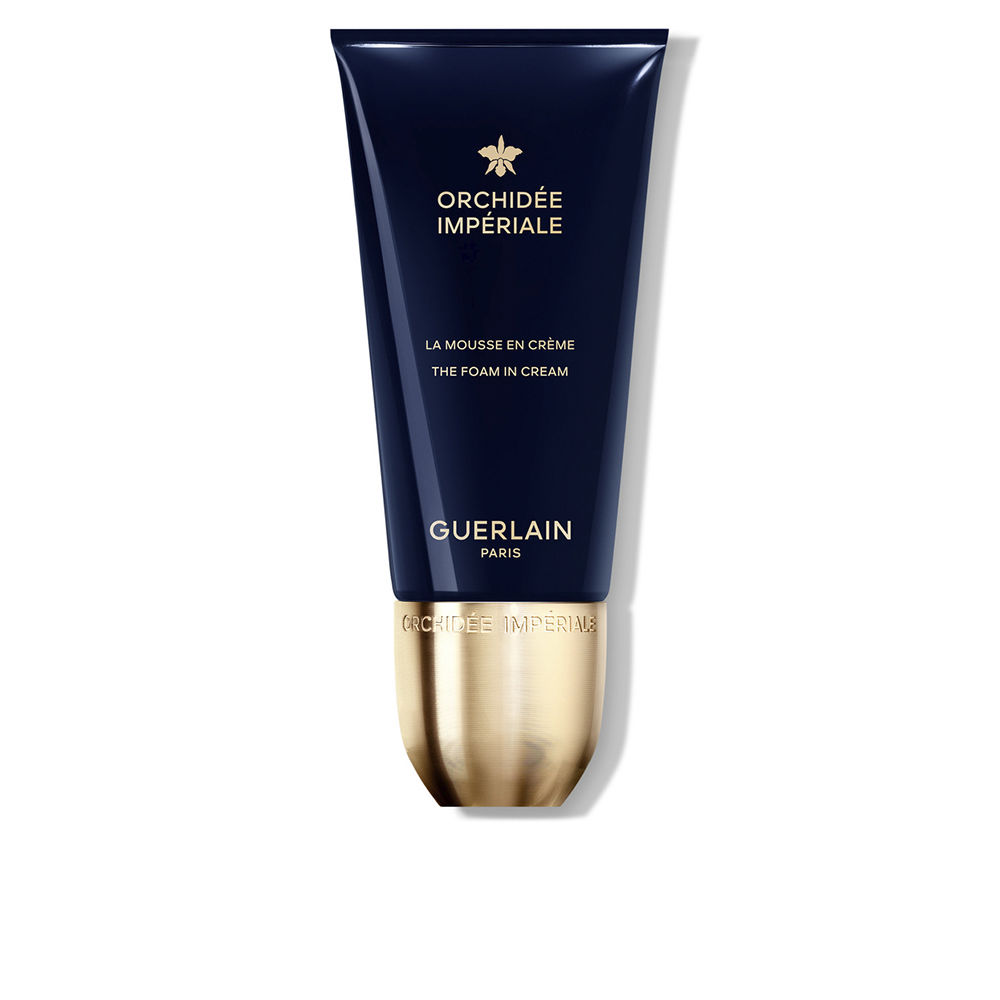 203678 Tube of Guerlain Orchidée Impériale The Foam in Cream by Guerlain, a cleansing foam indicated for purifying and comforting skin.