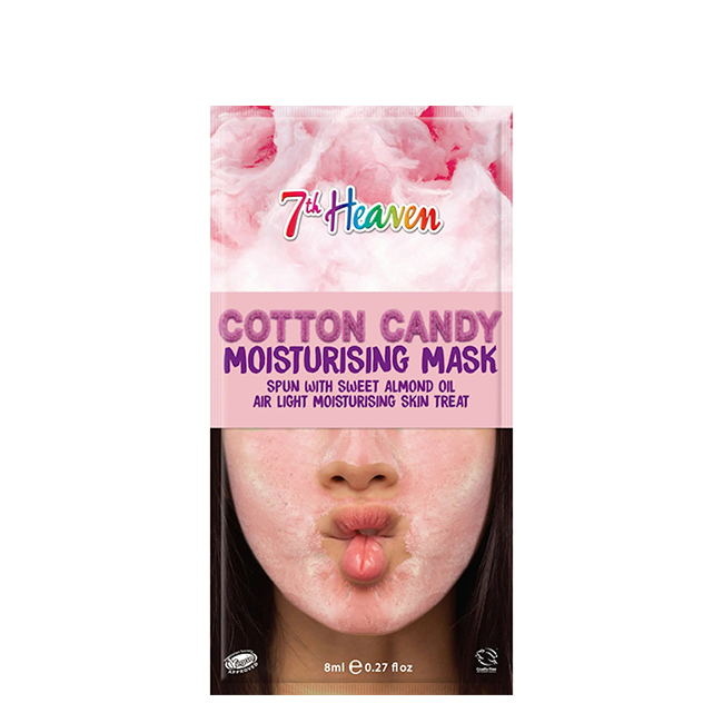 7thHeavenCottonCandyMoisturisingMask8ml 7th Heaven コットンキャンディ 保湿マスク 8ml - 画像 (1)
