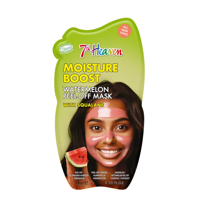 7thHeavenMoistureBoostWatermelonPeel-OffMask10ml 7th Heaven モイスチャーブースト ウォーターメロン ピールオフマスク 10ml - 画像 (1)