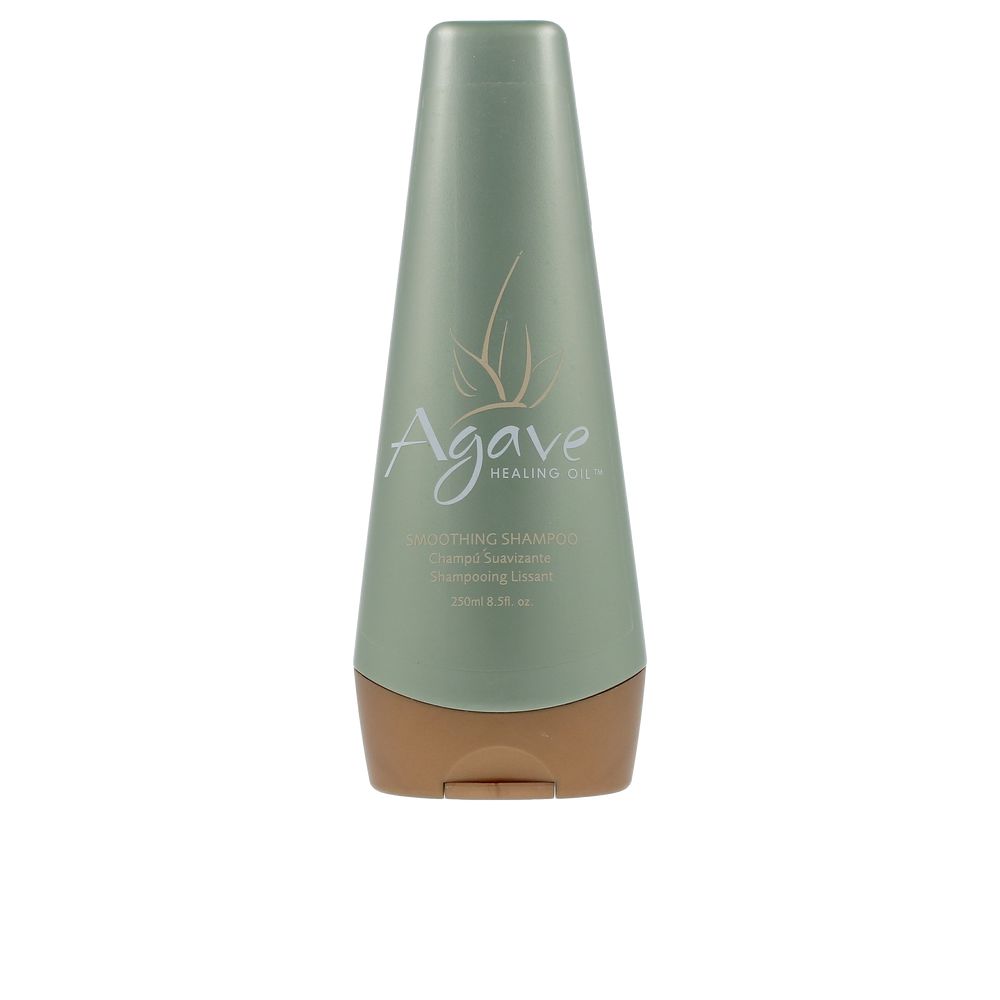 AgaveHealingOilSmoothingShampoo250ml Bottle of Agave Healing Oil Smoothing Shampoo by Agave, a shampoo indicated for moisturizing hair and taming frizz.