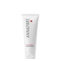 Tube  of  Annayake  Makeup  Remover  Gel  by  Annayake,  a  gel  texture  indicated  for  removing  water-resistant  face  and  eye  makeup.