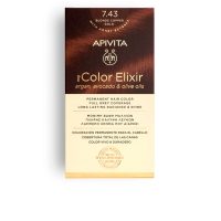 Apivita My Color Elixir Permanent Hair Color 7.43 Blonde Copper Gold