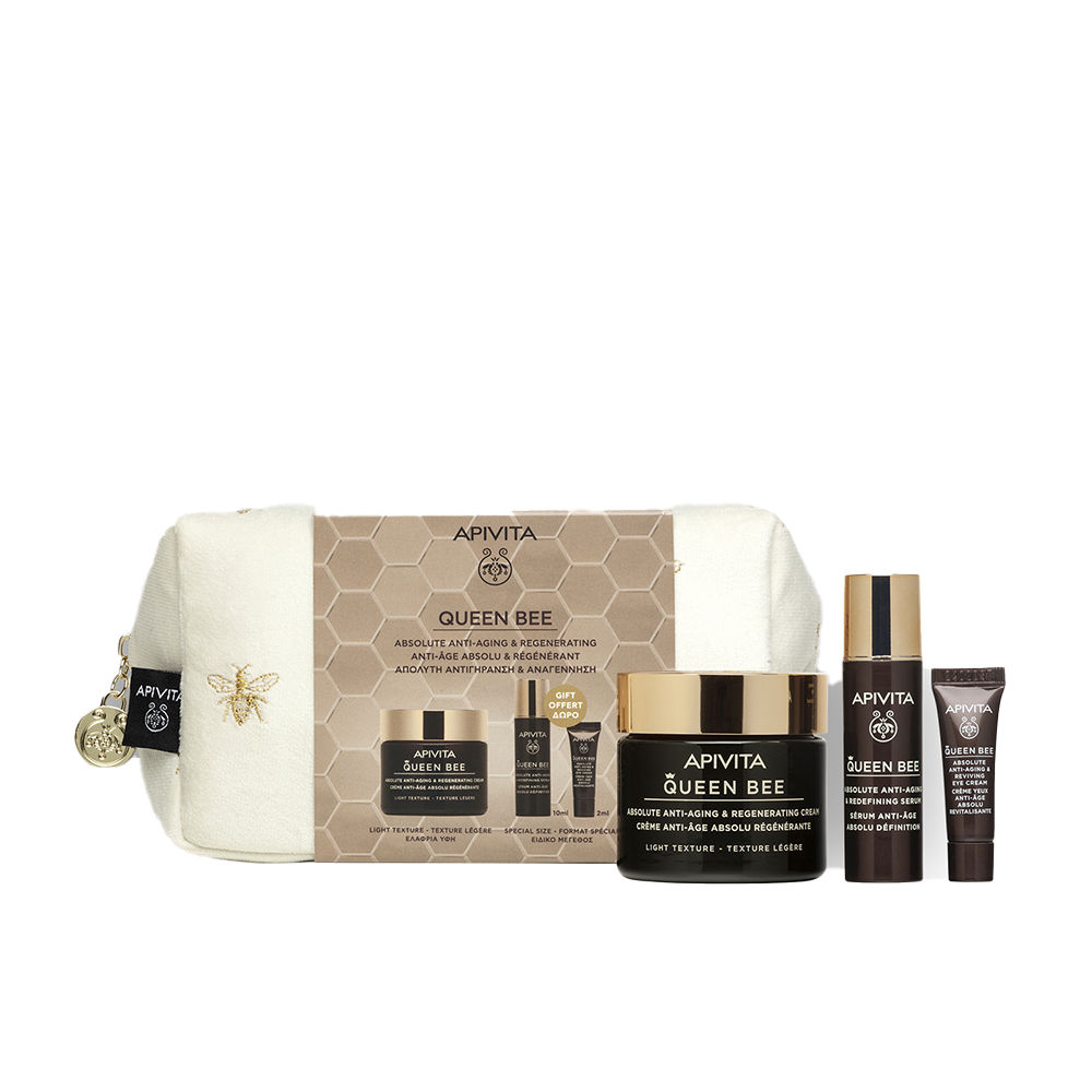 ApivitaQueenBeeAbsoluteLightAnti-AgingRegeneratingGiftSet Apivita Queen Bee Absolute Light Conjunto de Oferta Antienvelhecimento Regenerador - Image 1