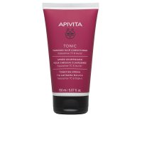 Bottle  of  Apivita  Tonic  Thinning  Hair  Conditioner  150ml,  a  lightweight  conditioner  indicated  for  strengthening  thinning  hair.