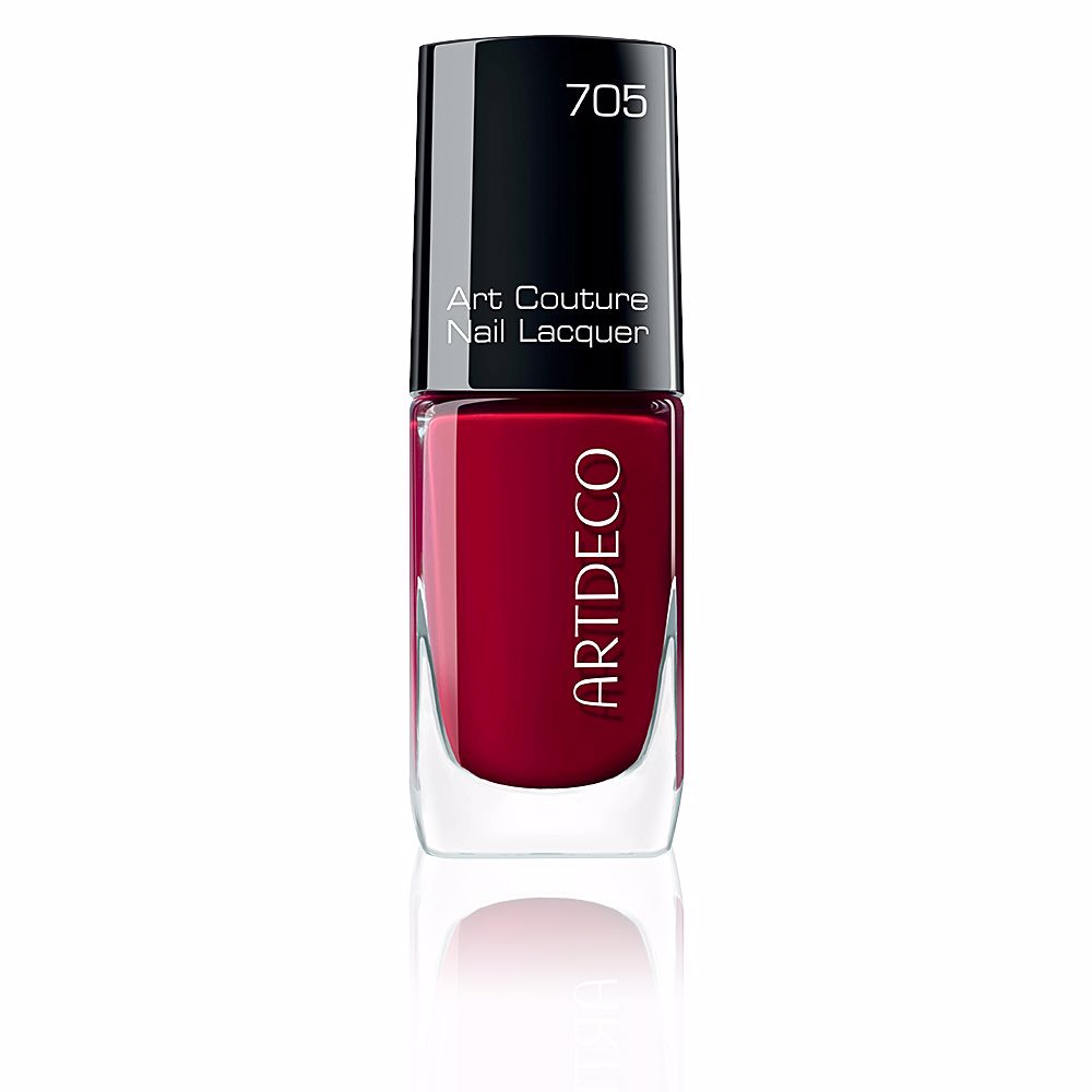 ArtdecoArtCoutureNailLacquerColor705Berry10ml Bottle of Artdeco Art Couture Nail Lacquer Color 705 Berry by Artdeco, a nail polish indicated for brilliant shine and color.