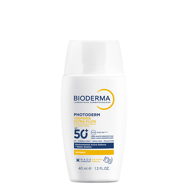 BiodermaPhotodermXDefenseSPF50+ExtraFluid50ml Bottle of Photoderm XDefense SPF50