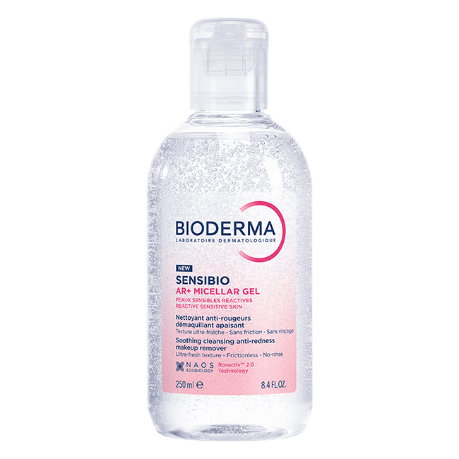 BiodermaSensibioAR+MicellarGel250ml Bottle of Sensibio AR
